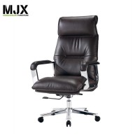 High back swivel chair with PU padded seat&back