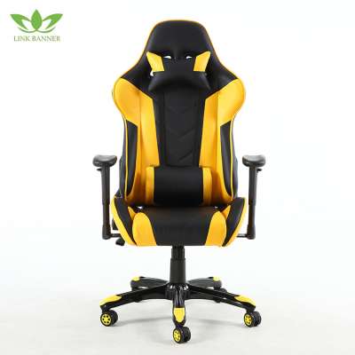 LK-6551 luxury leather gaming chair racing/wheel chair