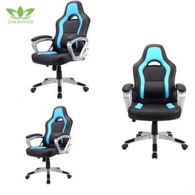 LK-6155 Cheap Cool Style Morden Foam Gaming  Chair For Commercial Use Racing