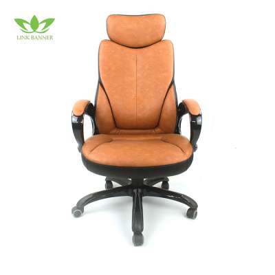 Normal foam 28 density High Back Ergonomic Manager Pu Office Chair LK-6172