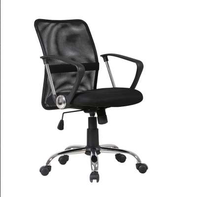 Cheap Anji  Low back Lumbar support Mesh office lift swivel chair